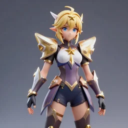 star guardian Leblanc, 3d render, 4K resolution, octane render