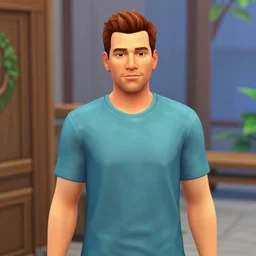 screenshot of james corden as a sims 4 character realistic sims 4 style james corden - n 4
