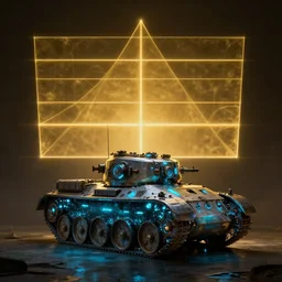 biopunk tank, luminescent, rule of thirds, golden ratio, ambient lighting, syd mead, greg rutkowski, wlop, artgerm, artstation, highly detailed masterpiece