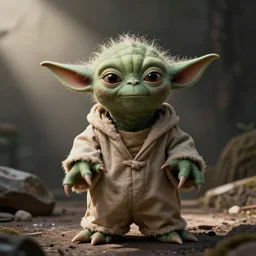 a centrefold playboy photo of yoda