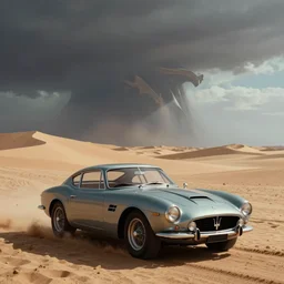 cinematic 1 6 mm film, moebius and ralph mcquarrie concept art, maserati tipo 1 5 1, painting, dune, the incal