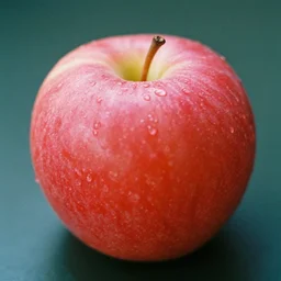 a beautiful photo of a red apple, Kodak Ektar 100