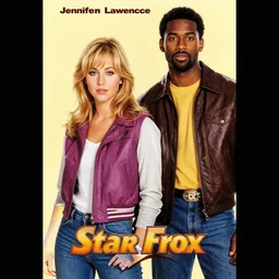 movie poster for 1972 movie Star Fox starring Lebron James and Jennifer Lawrence HD