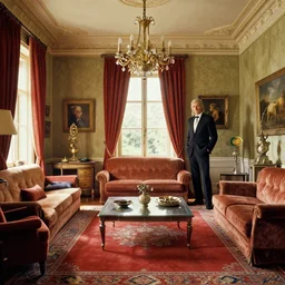a room by adonna khare, thomas kinkade and h. r. giger