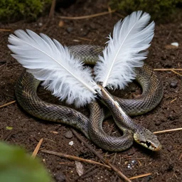 feathered snake