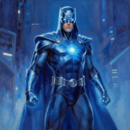 Magneto from the X-Men  Tonalism Painting