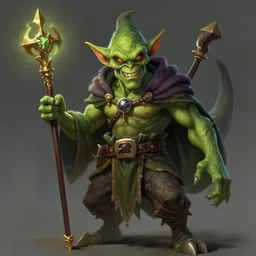 a detailed green goblin sorcerer, by justin gerard and jesper ejsing, digital art, realistic painting, dnd, character design, trending on artstation