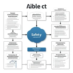 highly detailed flowchart about safety