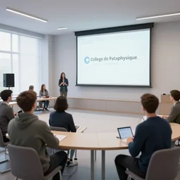 college de pataphysique meeting in the metaverse