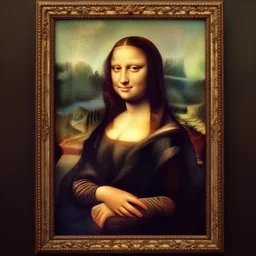 8k photo of the mona lisa