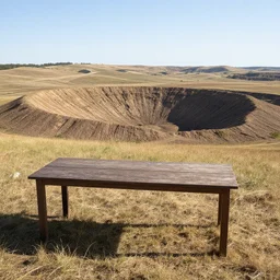 table field crater and or