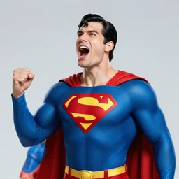 Superman yelling-1