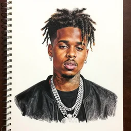juice wrld drawing by Ralph horsley