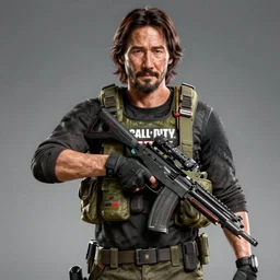 Keanu reeves in Call of duty vanguard 4K detailed super realistic