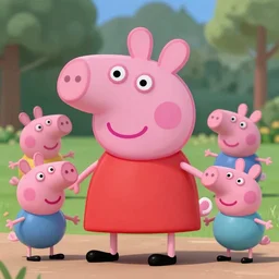 artist, deviantart. com / 3 d - artists, therookies, 3 drender, sketchfab, of peppa pig, concept by raad, troiti, concept by vitorugo, by hernan zunig, mateus 9 5, realistic background, highly detailed, concept art, smooth, sharp focus, illustration, pinterest