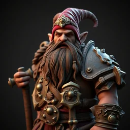 highly detailed octane 3 d render of a dwarf warrior from warhammer, artstation, zbrush, hdr studio lighting