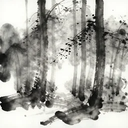 zen forest ink
