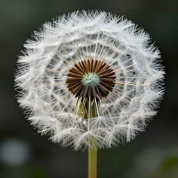 an alien dandelion hybrid, highly detailed, digital art, sharp focus, trending on art station, anime art style