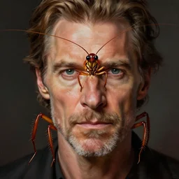 portrait of a cockroach with the face of willem dafoe, digital painting, artstation, concept art, craig mullins, breathtaking, 8 k resolution, extremely detailed, beautiful, establishing shot, artistic, hyperrealistic, octane render, cinematic lighting, dramatic lighting, masterpiece, light brazen, extremely detailed and beautiful face