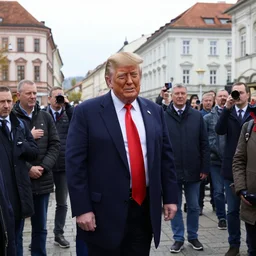donald trump visiting ljubljana