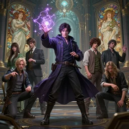 highly detailed vfx portrait of a mage casting magic, correct anatomy and body proportions, unreal engine, greg rutkowski, loish, rhads, beeple, makoto shinkai and lois van baarle, ilya kuvshinov, rossdraws, tom bagshaw, alphonse mucha, global illumination, detailed and intricate environment