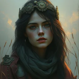 goddess portrait, ismail inceoglu