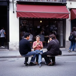 Candid Street Photography. Ektachrome E100SW