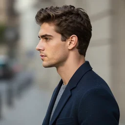 david ardinaryas lojaya, side profile handsome