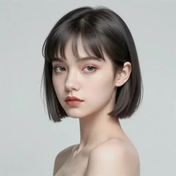 A portrait of a beautiful cyberpunk girl, by Man Ray, fine art, in the style of David LaChapelle