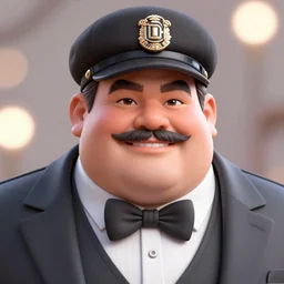 incredibly realistic, too detailed portrait of a caricature of the obese chicago mafia boss, centered portrait, octane render, bump mapping, global illumination, unreal engine 5, 8 k, bokeh, d & d digital art, mark ryden, rob gonsalves