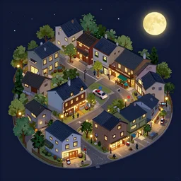 a small town level design night