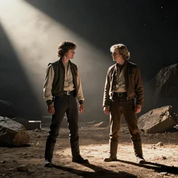 a still from Star Wars: A New Hope featuring Bill and Ted