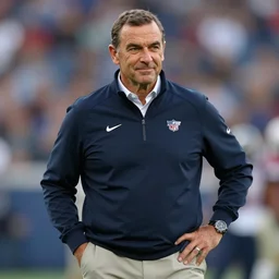 mr. bean as an nfl head coach