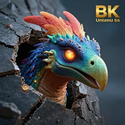 A quetzalcoatl dragon's head emerged from a crack in time and space, leds, high detail,  hd, hdr, ue5, ue6, unreal engine 5, cinematic 4k wallpaper, 8k, ultra detailed, high resolution, artstation, award winning