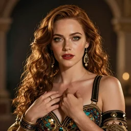 a photorealistic portrait of actress emma stone dressed as a belly dancer, arabian night, volumetric lightening, octane render, high quality, fully detailed, 4 k, in focus sharp face with fine details, her hands by albrecht durer, inspired by belly dancer on youtube, alphonse mucha, masterpiece, stunning