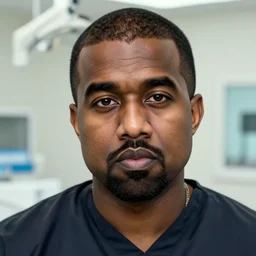 a highly detailed ( ( kanye ) ) portrait of a dentist, james gurney, james jean