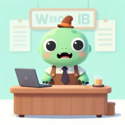 looking for cute zombie working job