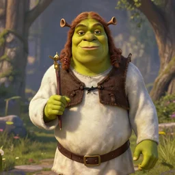 shrek as jesus christ