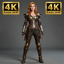 full length photo of christina hendricks as a steampunk valkyrie, highly detailed, 4 k, hdr, smooth, sharp focus, high resolution, award - winning photo