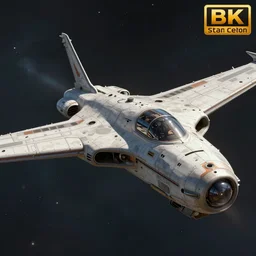 star citizen style spaceship, photography, game screenshot, 8 k