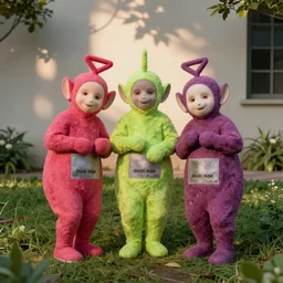 rhcp as teletubbies