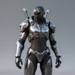 crow wearing scifi armour, realistic reflections, portrait, unreal engine