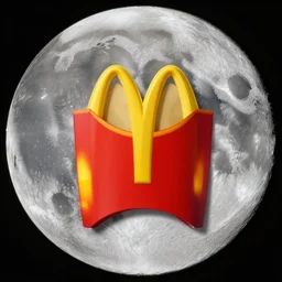 mcdonalds on the moon