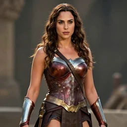 Gal Gadot as Xena Warrior Princess,photorealistic,HDR,8k