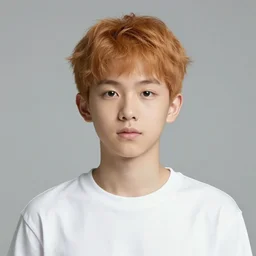 a 2 0 year old man with ginger hair. ruan jia.