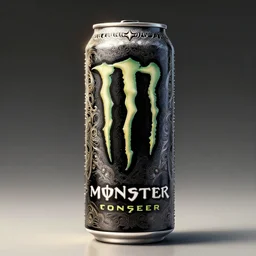 monster energy drink, intricate and very very beautiful and elegant, highly detailed, digital painting, artstation, concept art, smooth and sharp focus, illustration