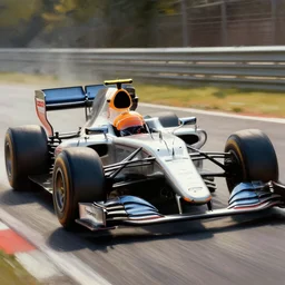 a cinematic painting of a 2 0 0 4 mclaren f 1 race car by greg rutkowski, rim light, highly detailed, beautiful