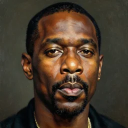 portrait of de la soul!!!!!!!!!!!!!!!!!!!!!!!!!!!, detailed face, detailed painting, epic lighting, by ilya repin, phil hale and kent williams