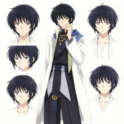anime protagonist character design