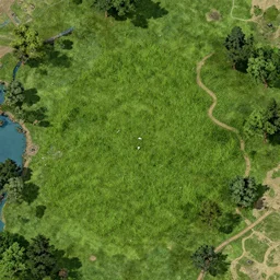 isometric, miniature photography closeup, h0, 1:87, Meadow, highly detailed, satellite image, game map, anno 1602, cgsociety, artstation, unreal engine